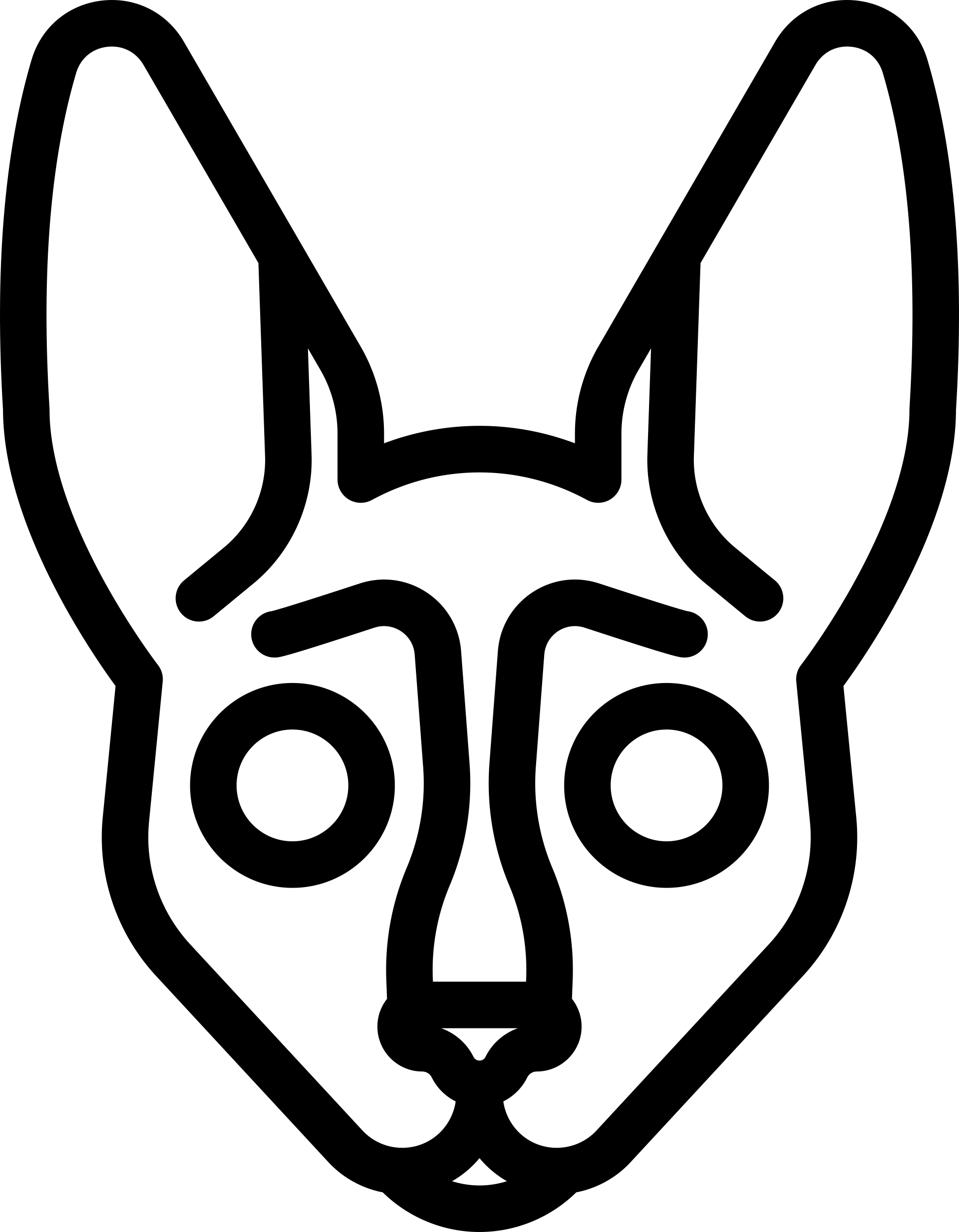Cornish Rex Cat Digital Sketch Svg Design Free Vectors